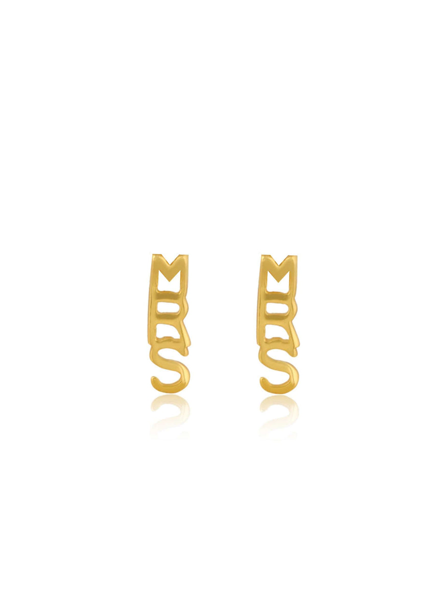 Mrs earrings 2024 kate spade