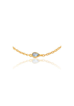 
                  
                    Load image into Gallery viewer, BLUE TOPAZ BRACELET 18K GOLD
                  
                