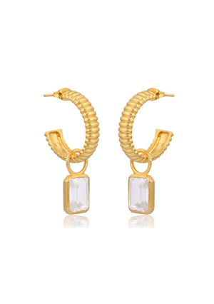 
                  
                    Load image into Gallery viewer, DAWN EARRINGS 18K GOLD
                  
                