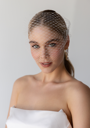 
                  
                    Load image into Gallery viewer, DIANA BIRDCAGE VEIL
                  
                