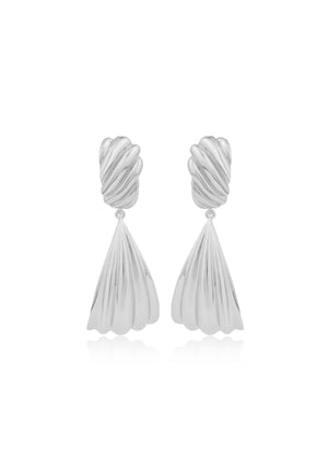 
                  
                    Load image into Gallery viewer, MARINA EARRINGS SILVER
                  
                