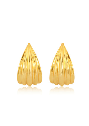 
                  
                    Load image into Gallery viewer, MIRA EARRINGS 18K GOLD
                  
                