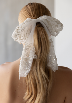 
                  
                    Load image into Gallery viewer, PRE-ORDER PIPER BEADED BOW
                  
                