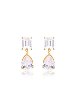 
                  
                    Load image into Gallery viewer, SOL BRIDAL EARRINGS 18K GOLD
                  
                