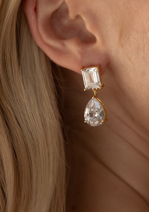 
                  
                    Load image into Gallery viewer, SOL BRIDAL EARRINGS 18K GOLD
                  
                