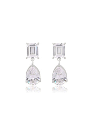 
                  
                    Load image into Gallery viewer, SOL BRIDAL EARRINGS SILVER
                  
                