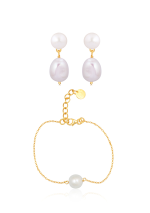 
                  
                    Load image into Gallery viewer, CHRISTIE &amp;amp; AUDREY BRIDAL SET 18K GOLD
                  
                