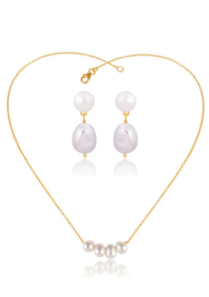 
                  
                    Load image into Gallery viewer, POPPY &amp;amp; AUDREY BRIDAL SET 18K GOLD
                  
                